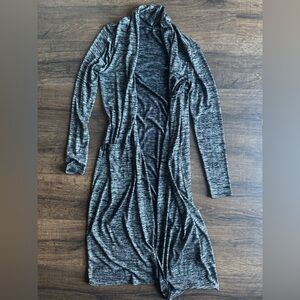 White House Black Market Gray Duster